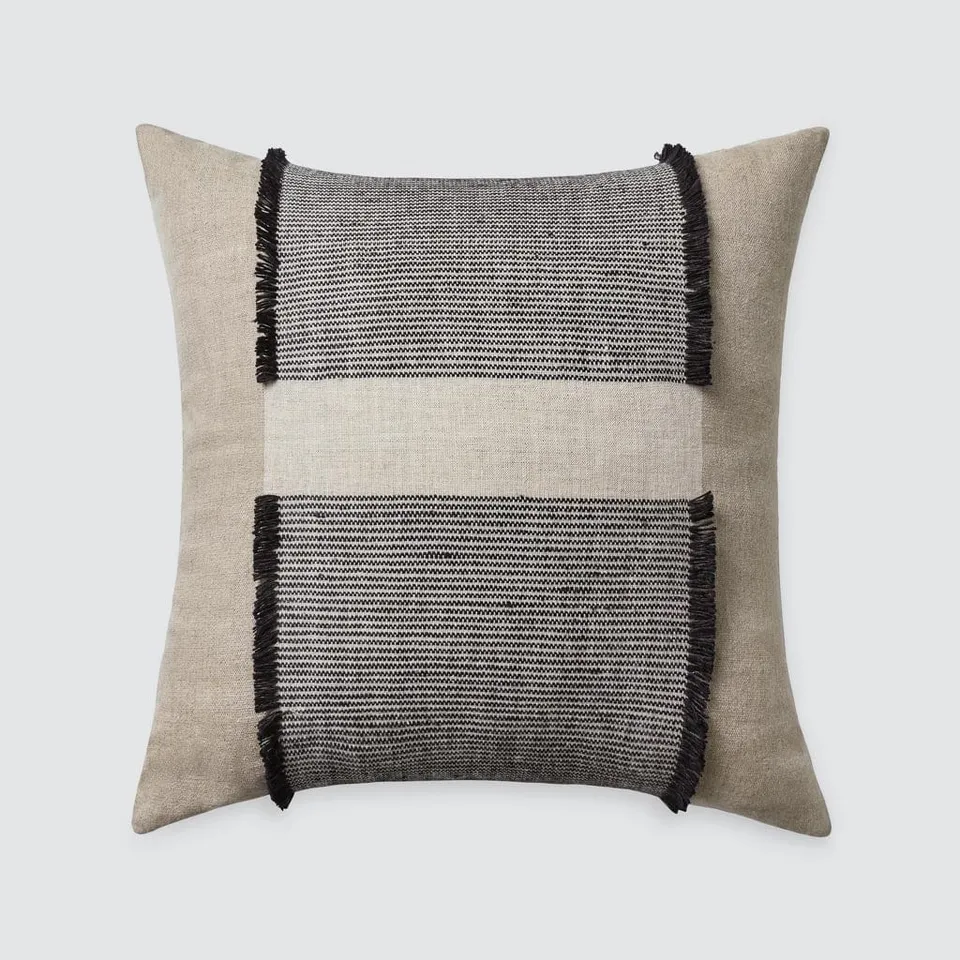 The Citizenry Mahi Pillow | 22" x 22" | Black