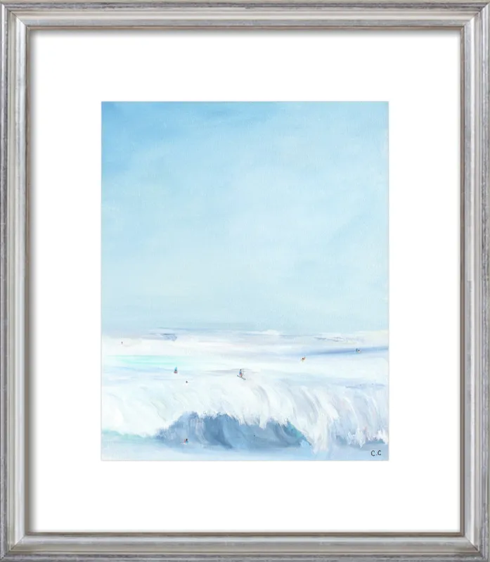 Wave Riders  by Caroline Chriss  for Artfully Walls