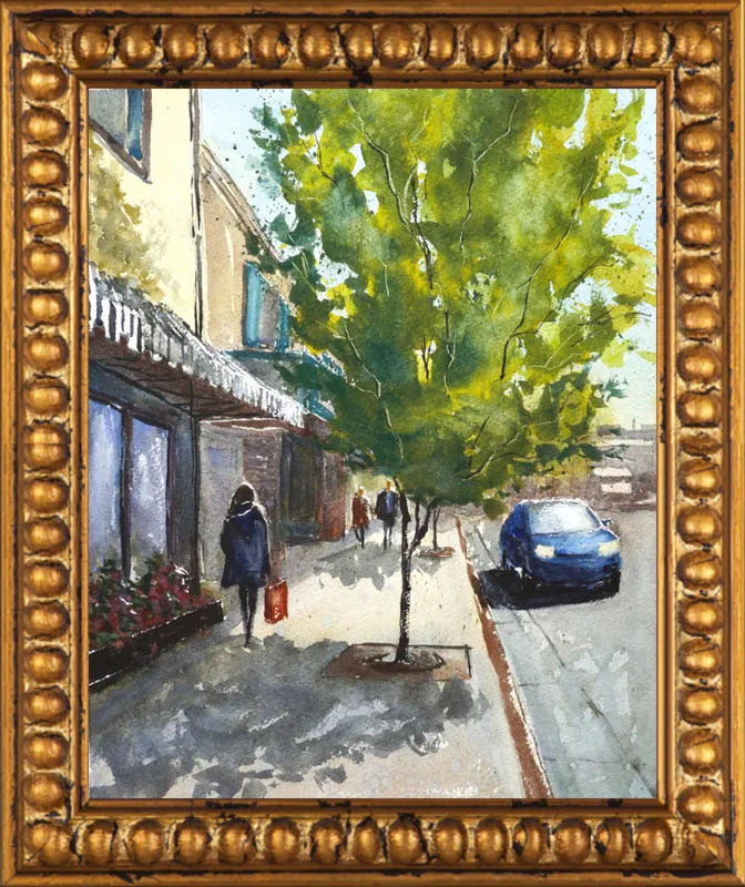Shops in Laguna by Lauren Dusing for Artfully Walls