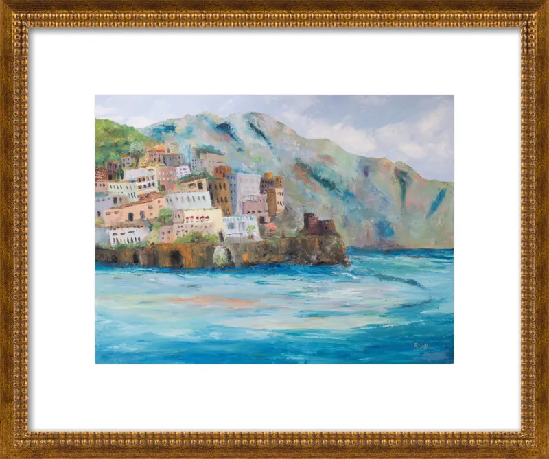 Amalfi Coast by Renee A Ortiz for Artfully Walls