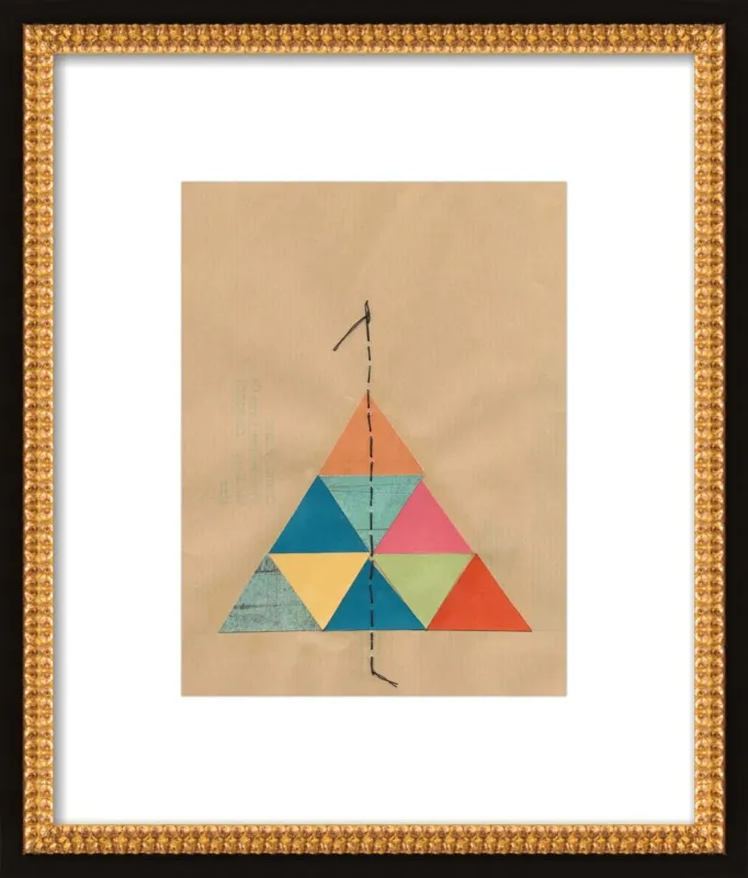 Pyramid Series 1 by Jan Weiss for Artfully Walls
