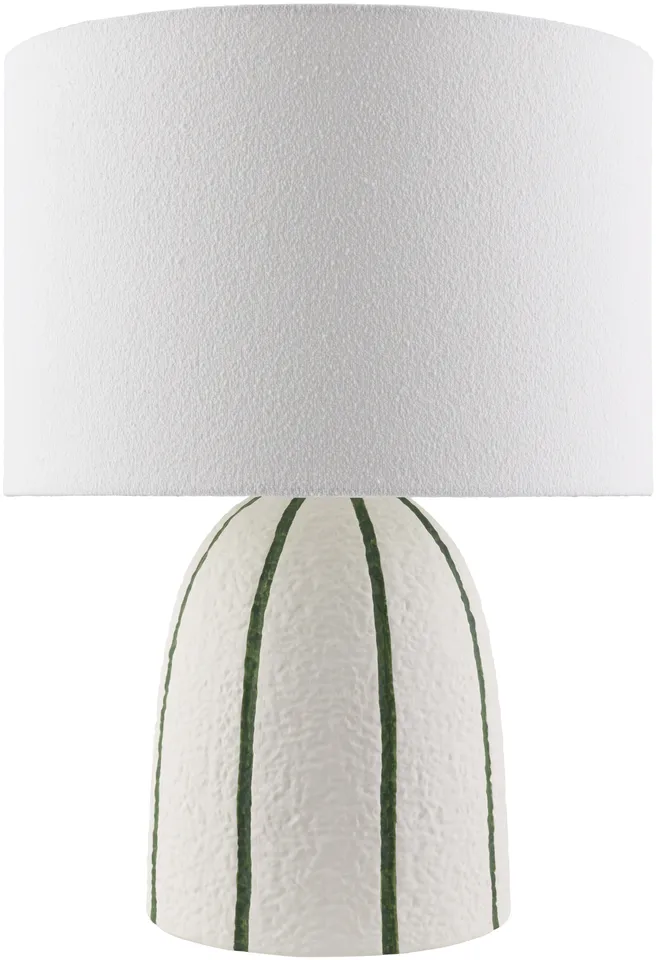Hombori  Painted 24"H x 17"W x 17"D Accent Table Lamp
