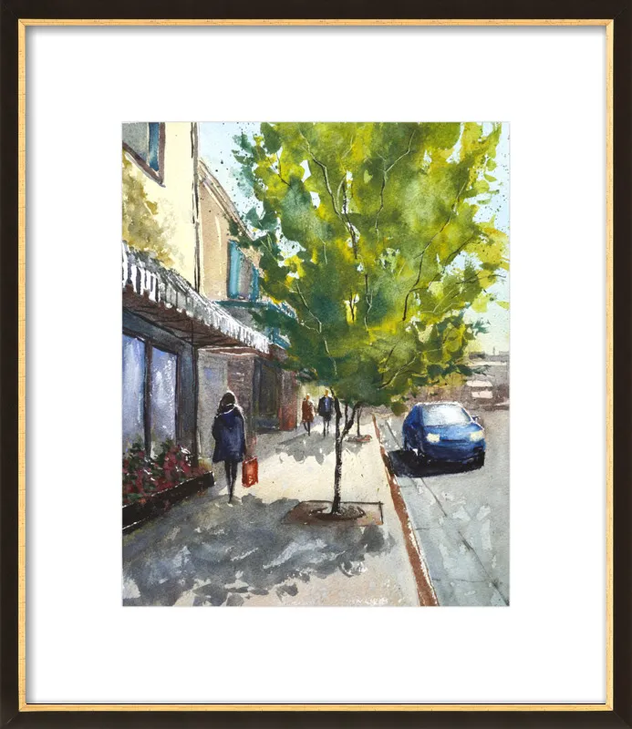 Shops in Laguna by Lauren Dusing for Artfully Walls