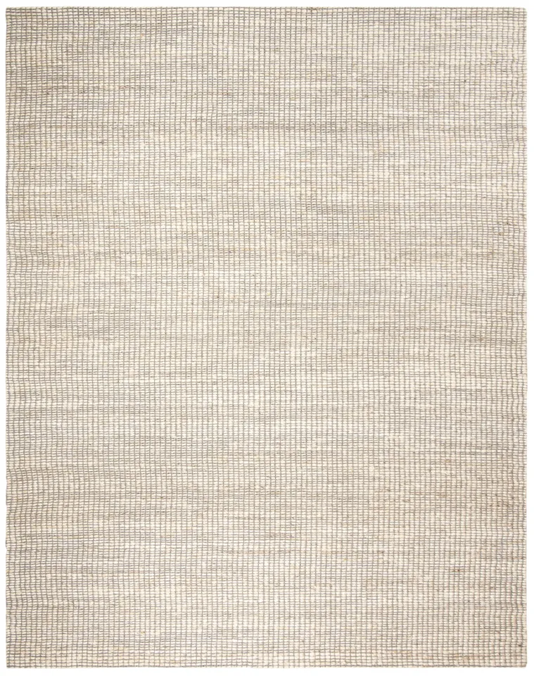 Arlo Home Hand Loomed Area Rug, MRB303A, Ivory,  8' X 10'