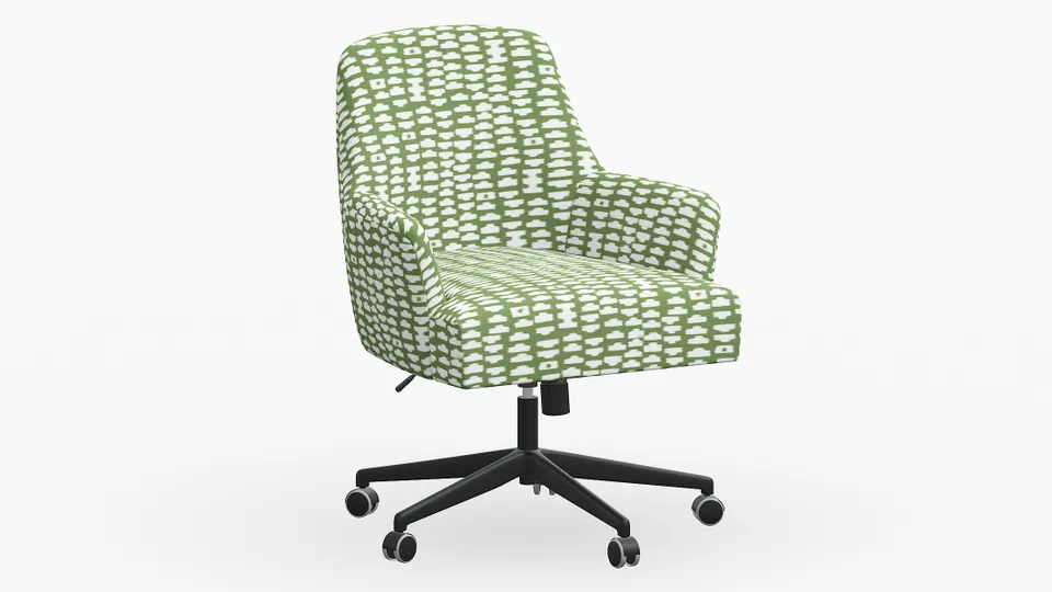 Modern Task Chair, Olive Odalisque
