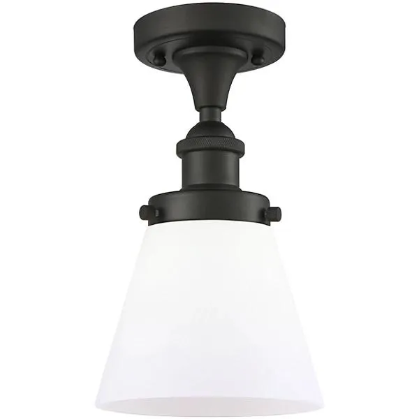 Zachary Glass Semi-Flushmount