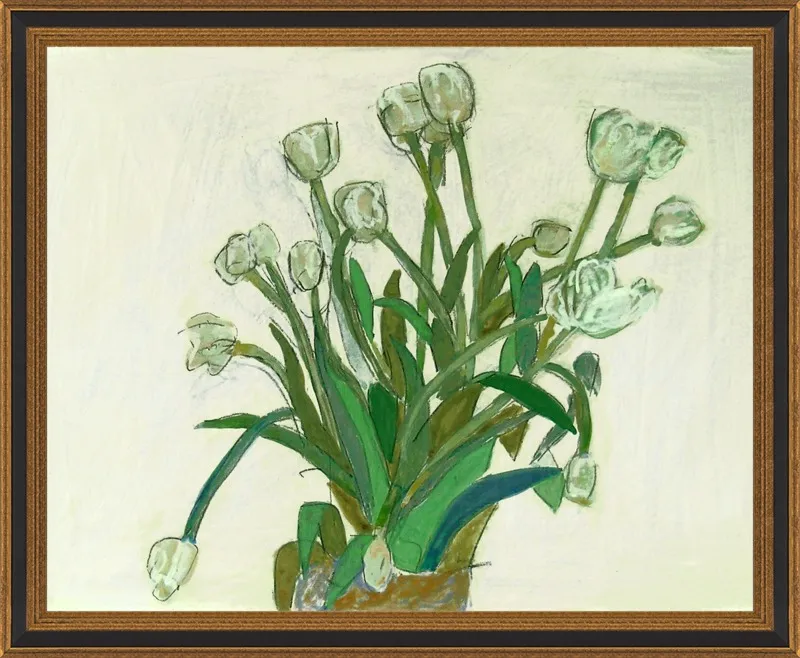 viridiflora tulip by Liz Innvar for Artfully Walls