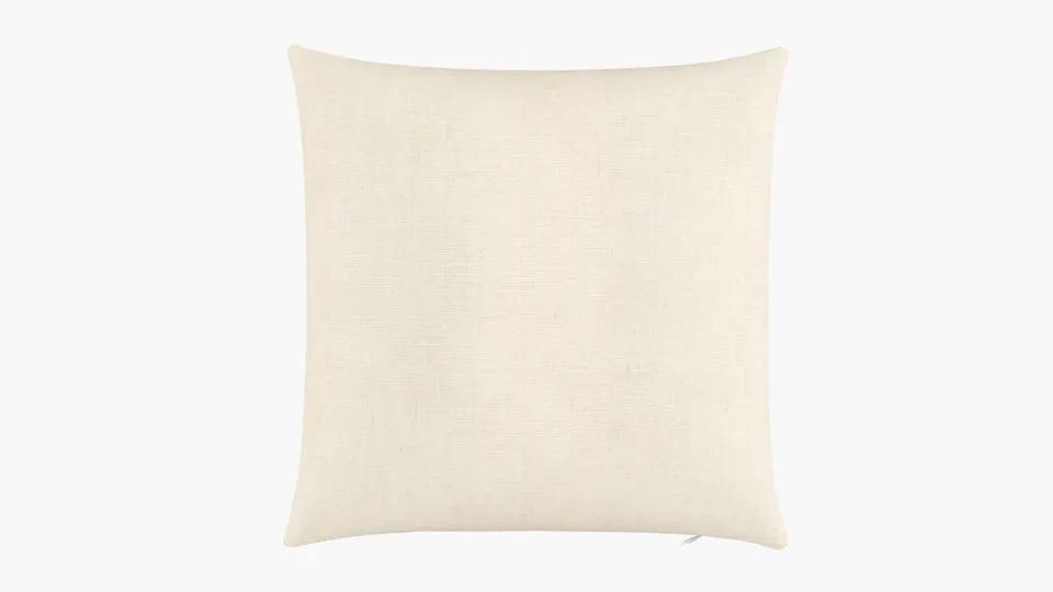 Throw Pillow 20", Talc Everyday Linen, 20" x 20"
