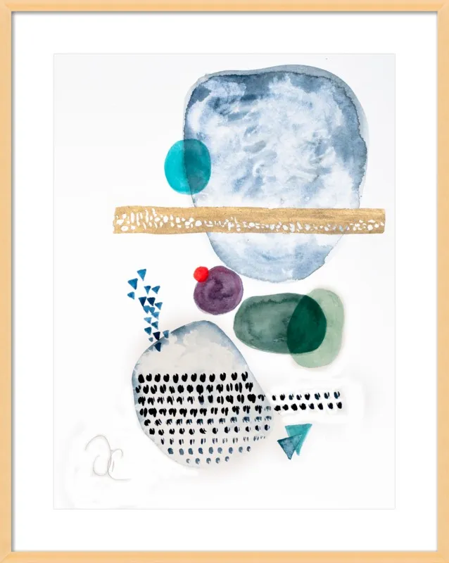 Under the sea by Victoria Gonzalez for Artfully Walls