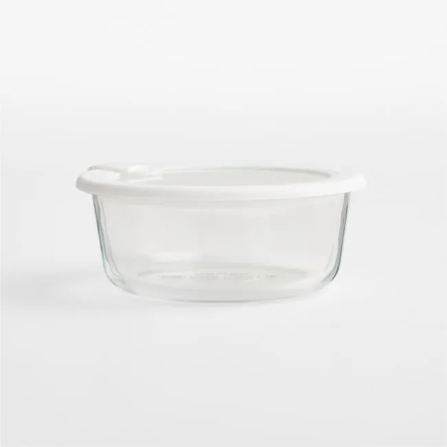 Bentgo Medium 2.7-oz. Signature Glass Food Storage Container with Leak-Proof Glass and Silicone Lid