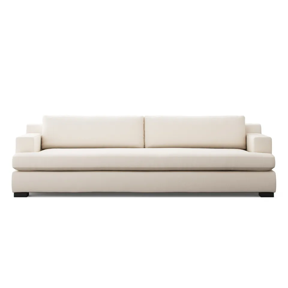 Crispin Sofa - Crypton Nomad Marshmallow