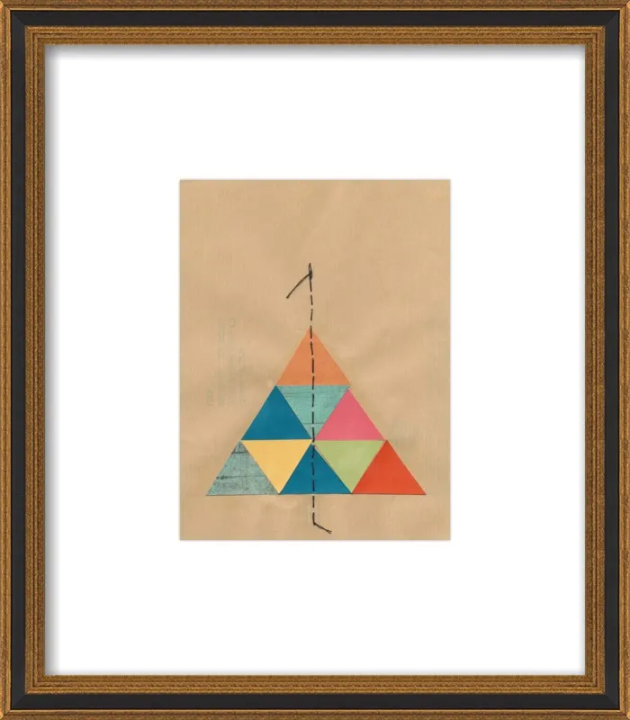 Pyramid Series 1 by Jan Weiss for Artfully Walls