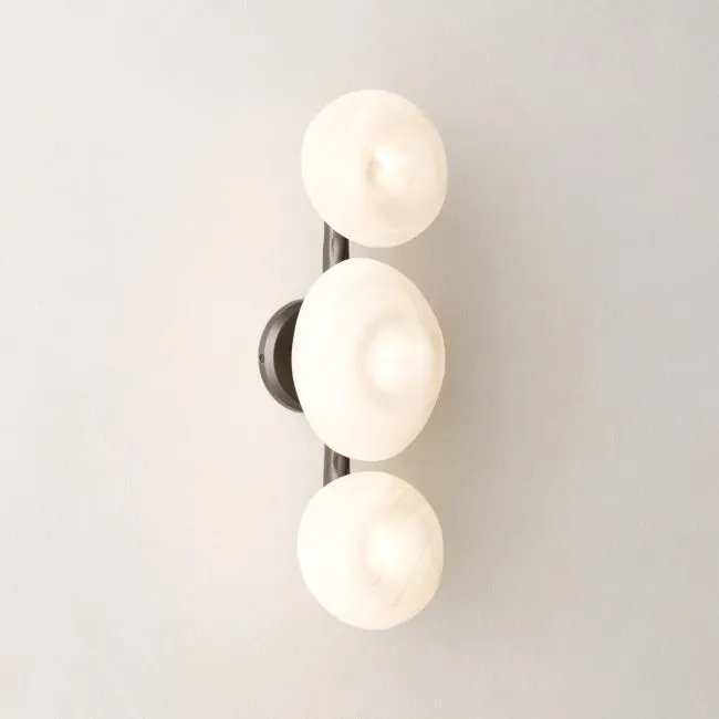 Cahya Murano Glass Wall Sconce 20" Set of 2 by Casa Dean by Swizz Beatz