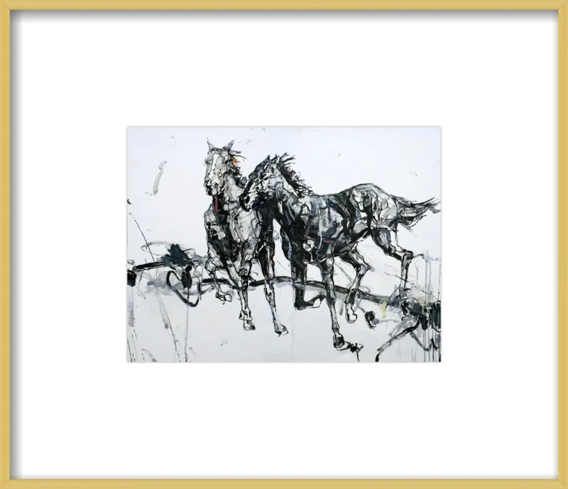 The Races by Shao Y. Zhang for Artfully Walls