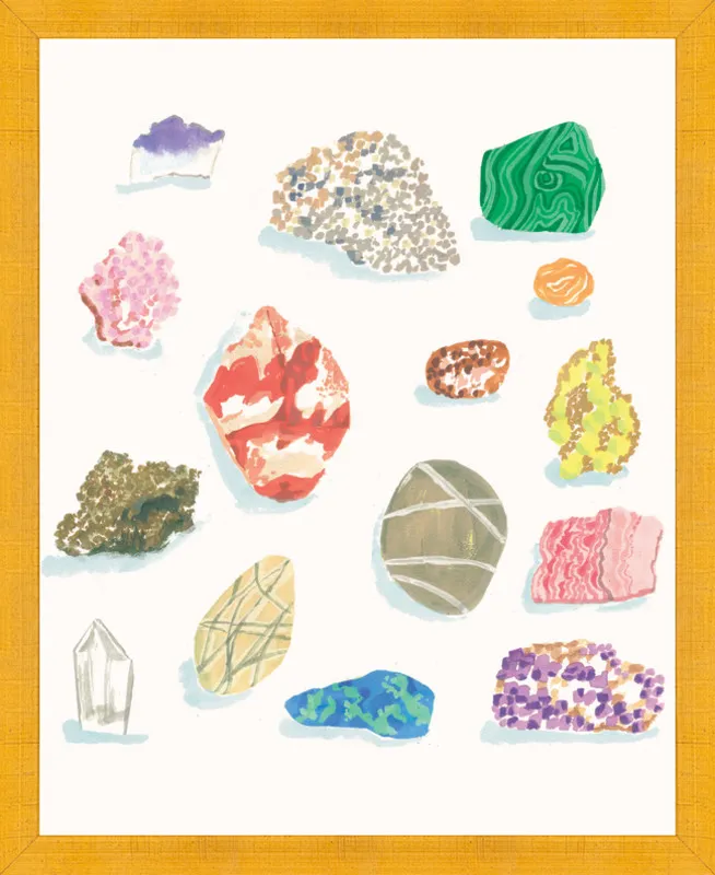 Gems by Danielle Kroll for Artfully Walls