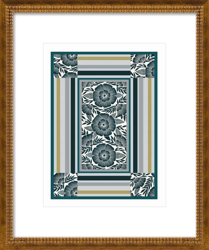 Botanical Frame 1 by Katharine Watson for Artfully Walls