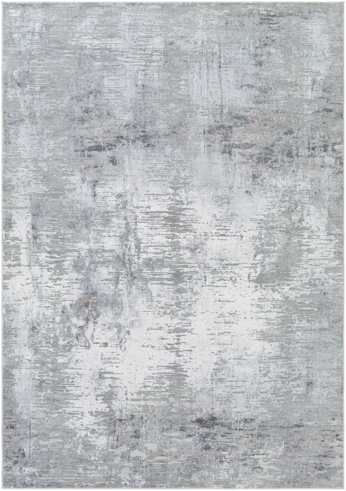 Edinburgh White Indoor 6'7" x 9'6" Machine Woven Rug