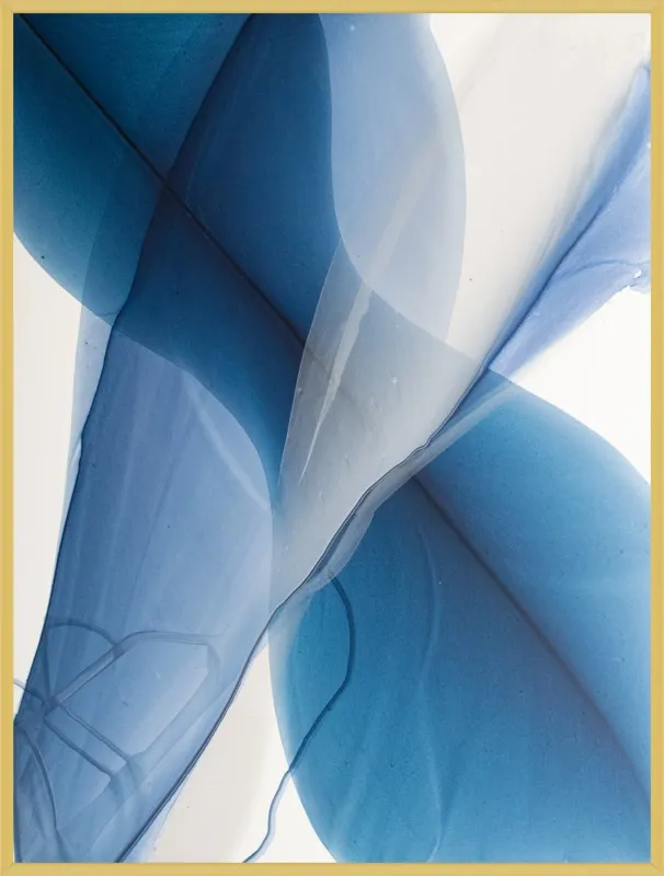 Movement Study in Caribbean Blue by Marina Dunbar  for Artfully Walls