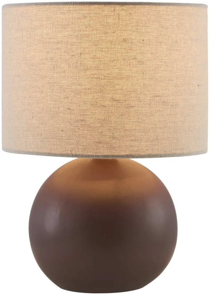 Elio  Glazed 10"H x 8"W x 8"D Accent Table Lamp