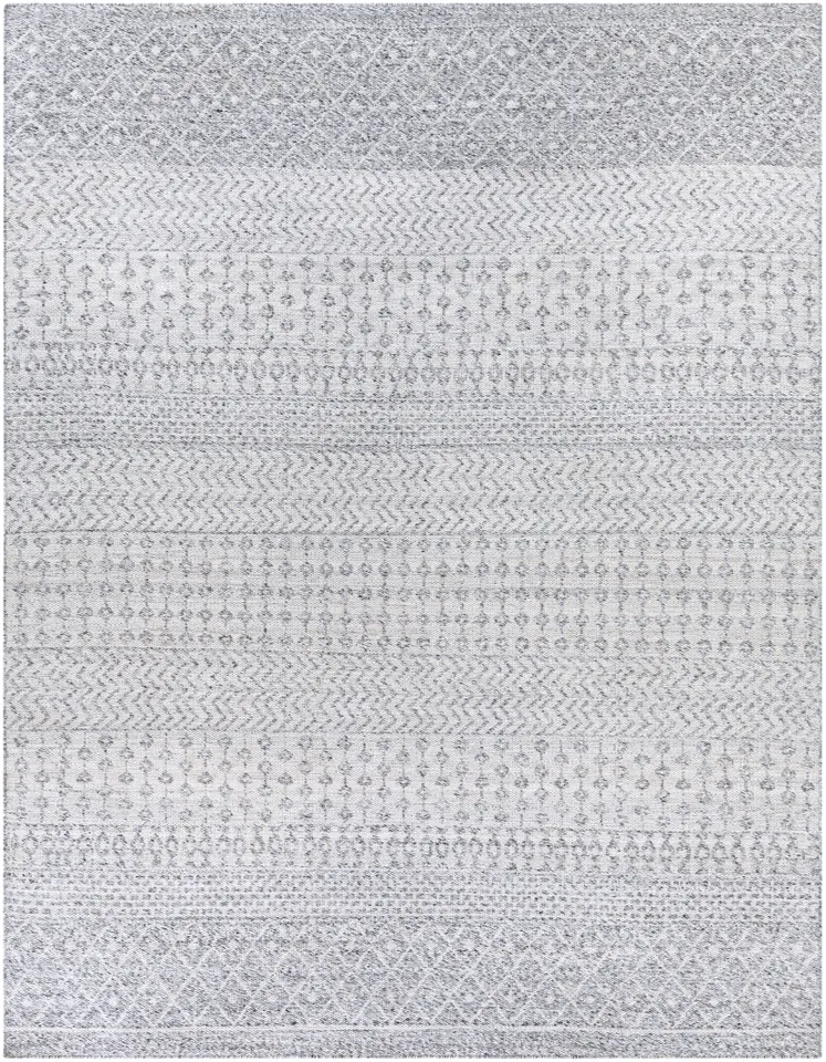 Azalea Gray Indoor 8' x 10' Handmade Rug