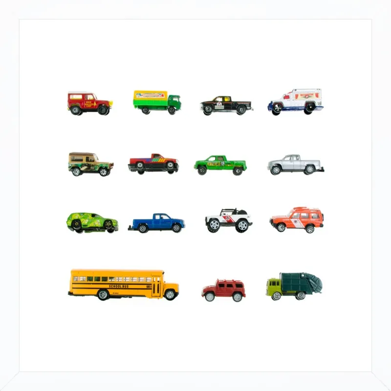 Vintage Toy Trucks by Jennifer Steen Booher for Artfully Walls