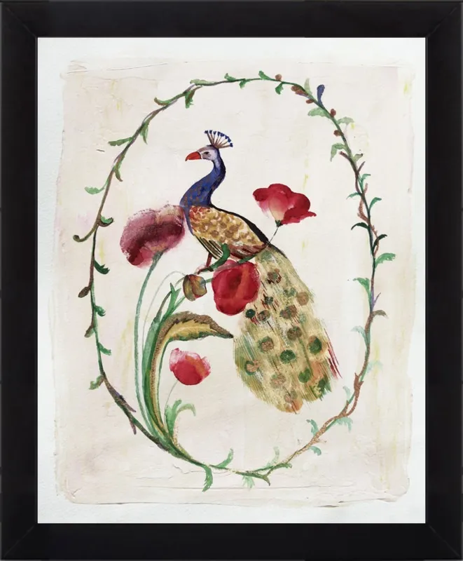 Peacock by Ruti Shaashua for Artfully Walls