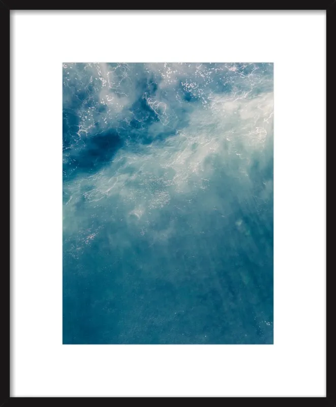 Electric Ocean by Ryan Szot for Artfully Walls