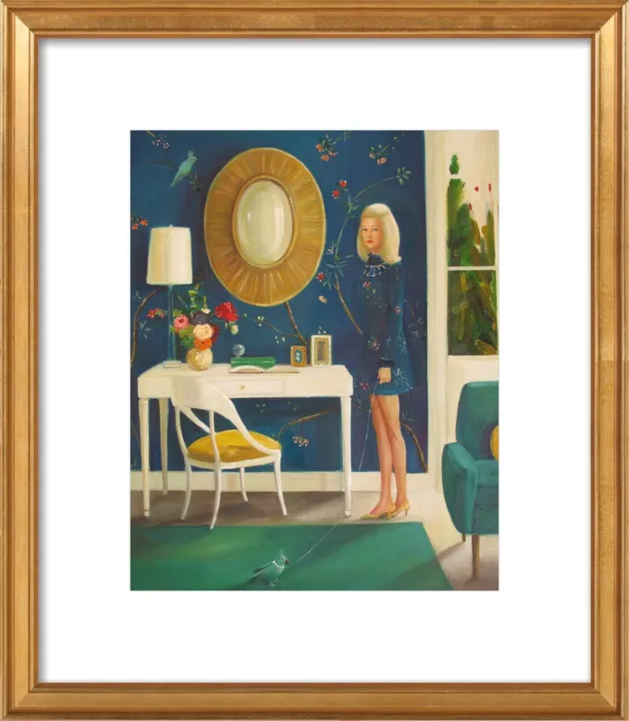 The Invisible Nature of Tansy Fairchild by Janet Hill for Artfully Walls