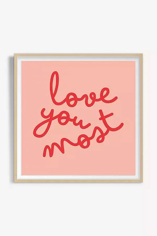 Love You Most Wall Art