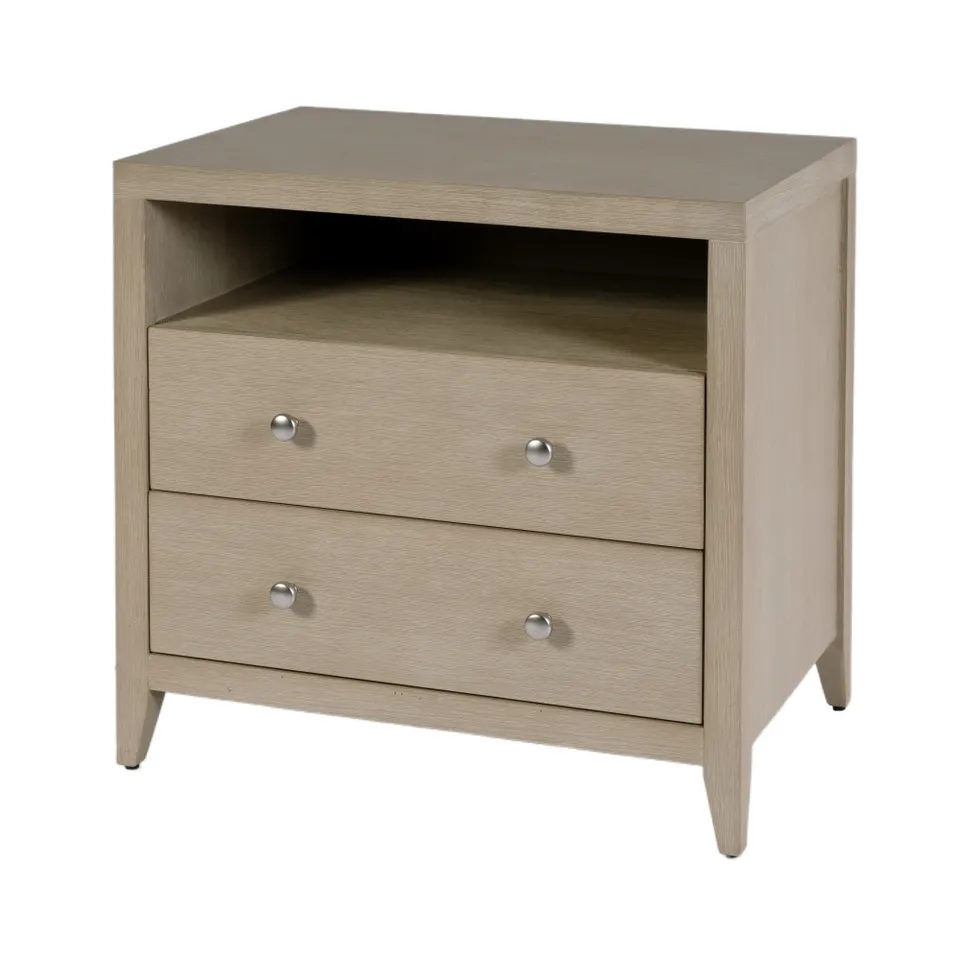 Dana Antique Taupe Nightstand