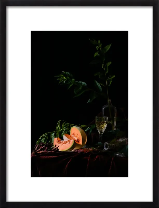 Cantaloupe by Dustin Halleck for Artfully Walls