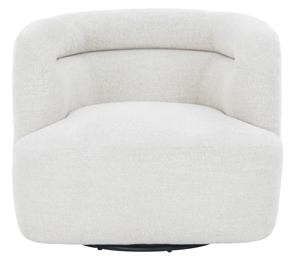 Joangela Swivel Chair - Taupe