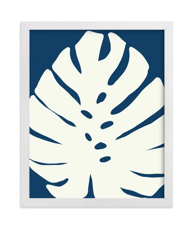 Botanical On Indigo Limited Edition Fine Art Print