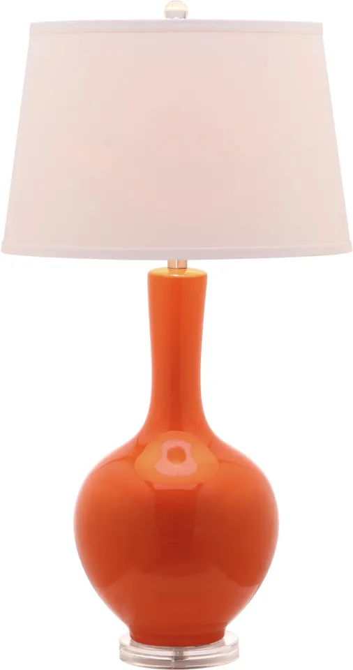 Blanche Gourd 32" Table Lamp, Set Of 2 - Orange