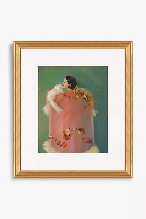 Miss Mink The Cat Countess Wall Art