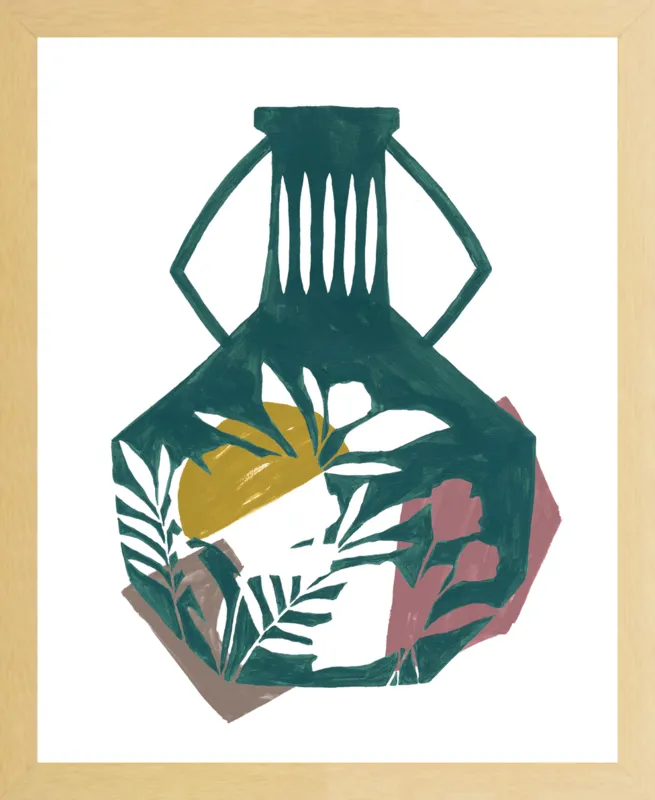 Vase Shapes by Cece Merkle for Artfully Walls
