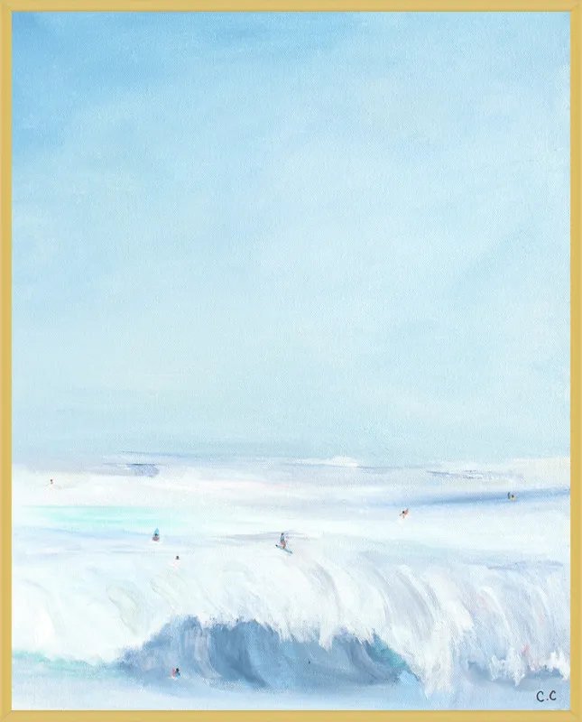Wave Riders  by Caroline Chriss  for Artfully Walls