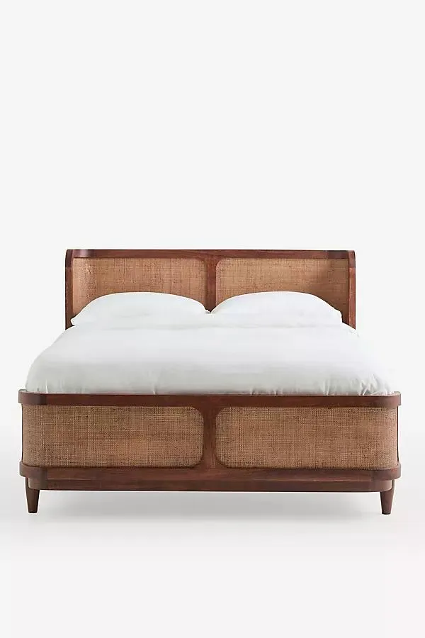 Canggu Acacia Cane Bed