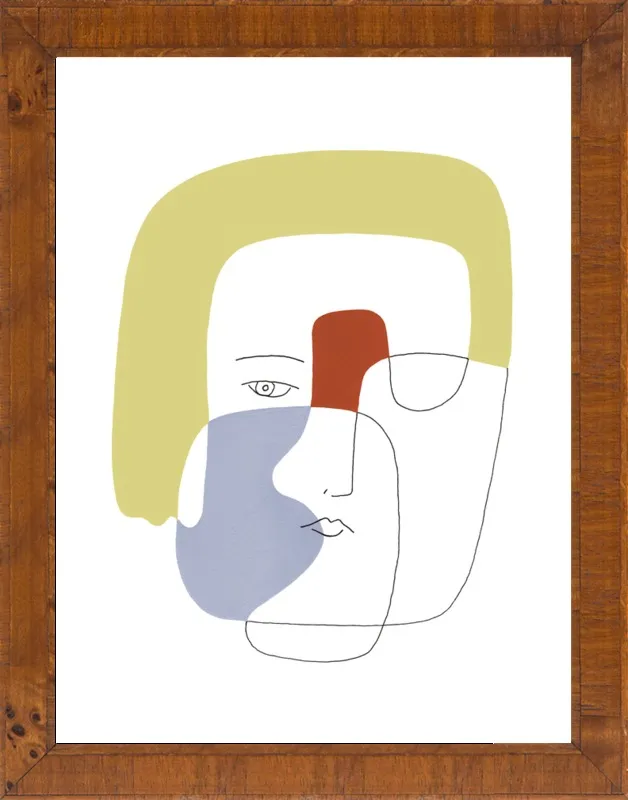 September Blue - Version 05 by Femke Colaris for Artfully Walls