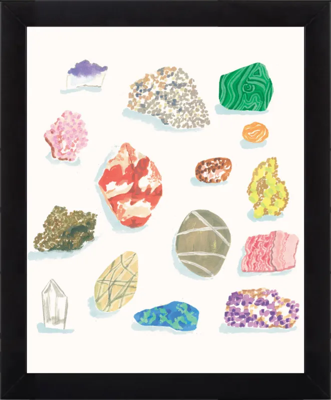 Gems by Danielle Kroll for Artfully Walls