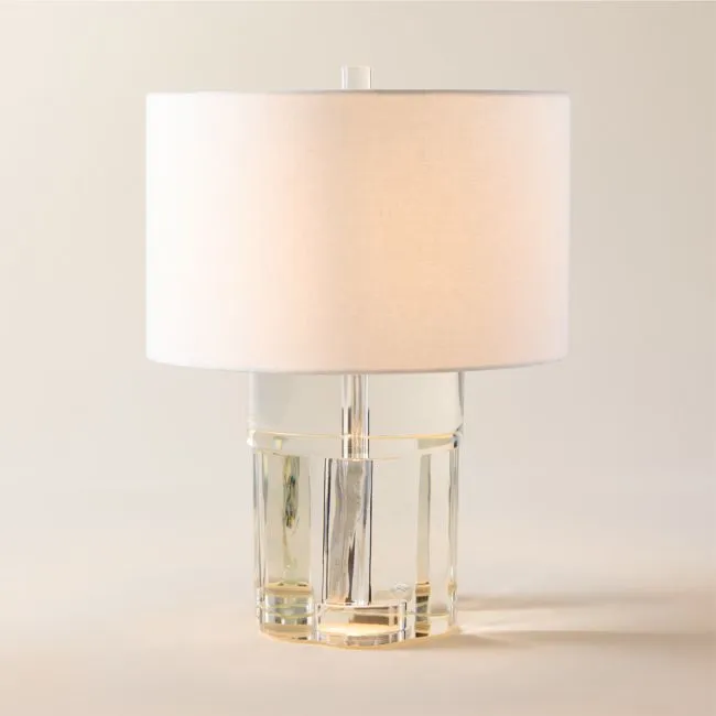 Walden Crystal Table Lamp Short