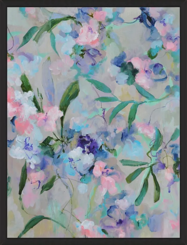 Arrangement in Blue and Lilac by Sonal Nathwani for Artfully Walls
