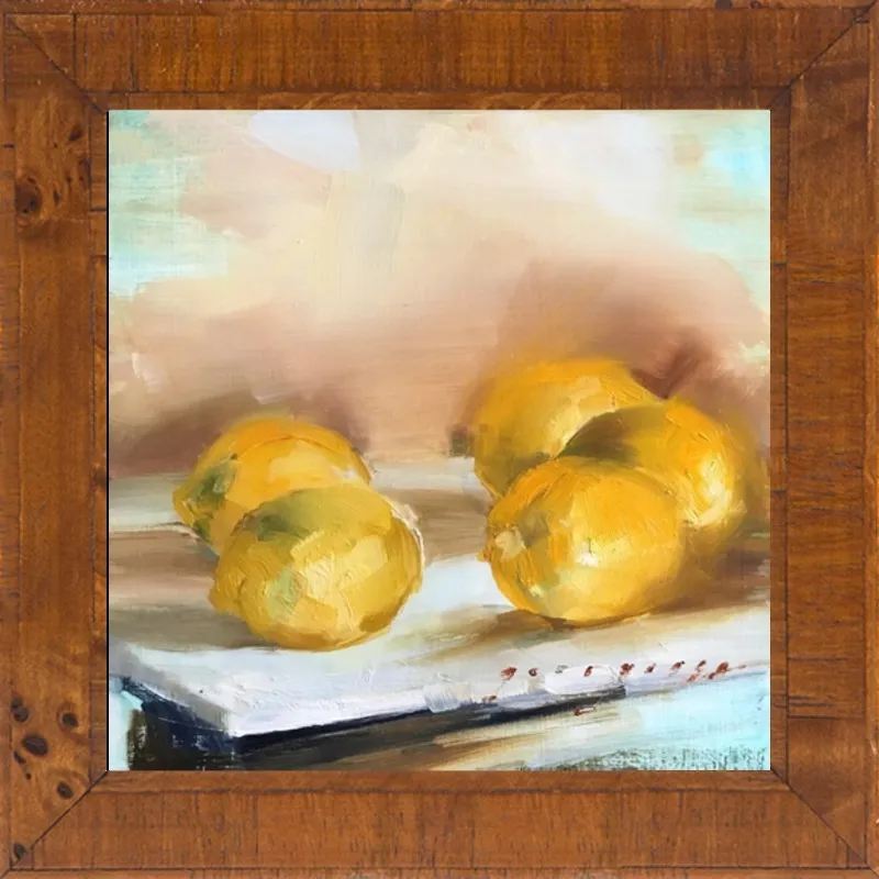 "Lemons" by Georgesse Gomez for Artfully Walls