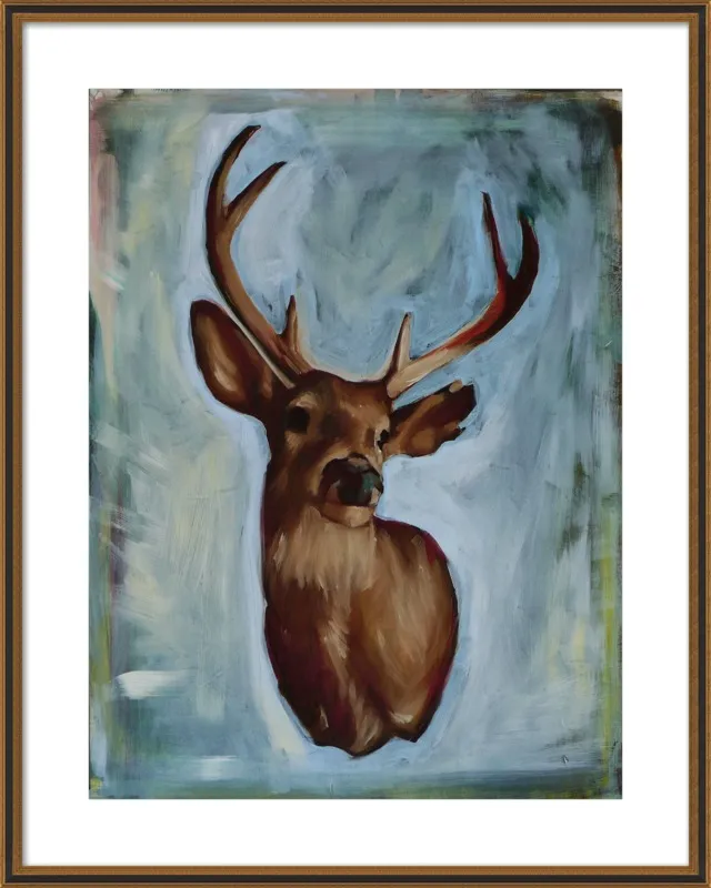 Deer  by Mary Sinner for Artfully Walls