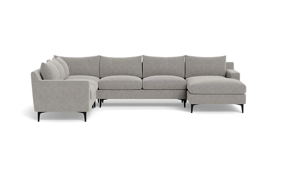 Sloan 4-Piece Corner Sectional Sofa with Right Chaise