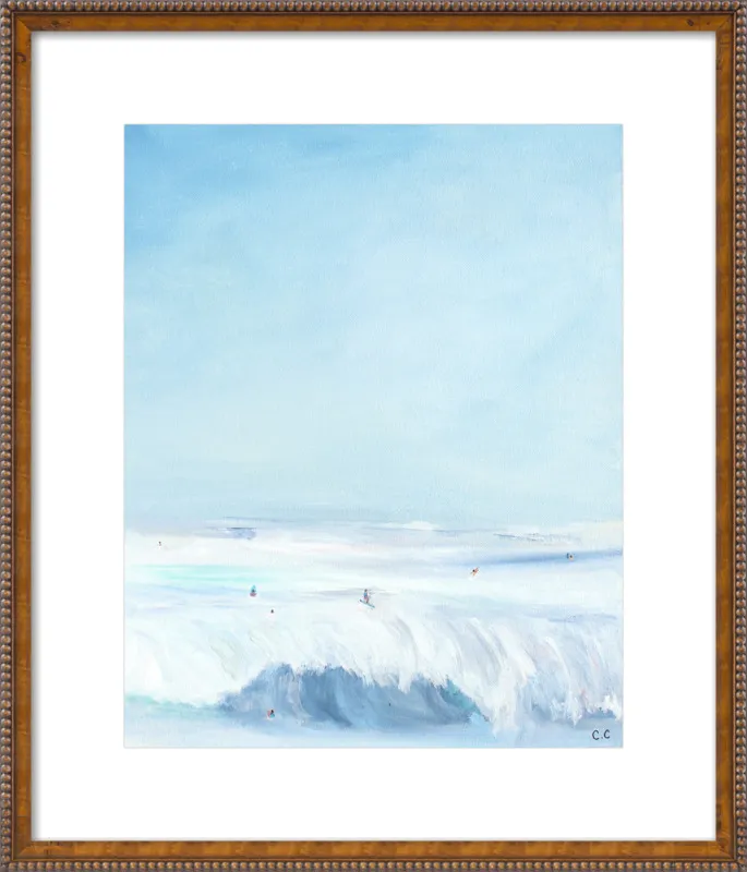 Wave Riders  by Caroline Chriss  for Artfully Walls