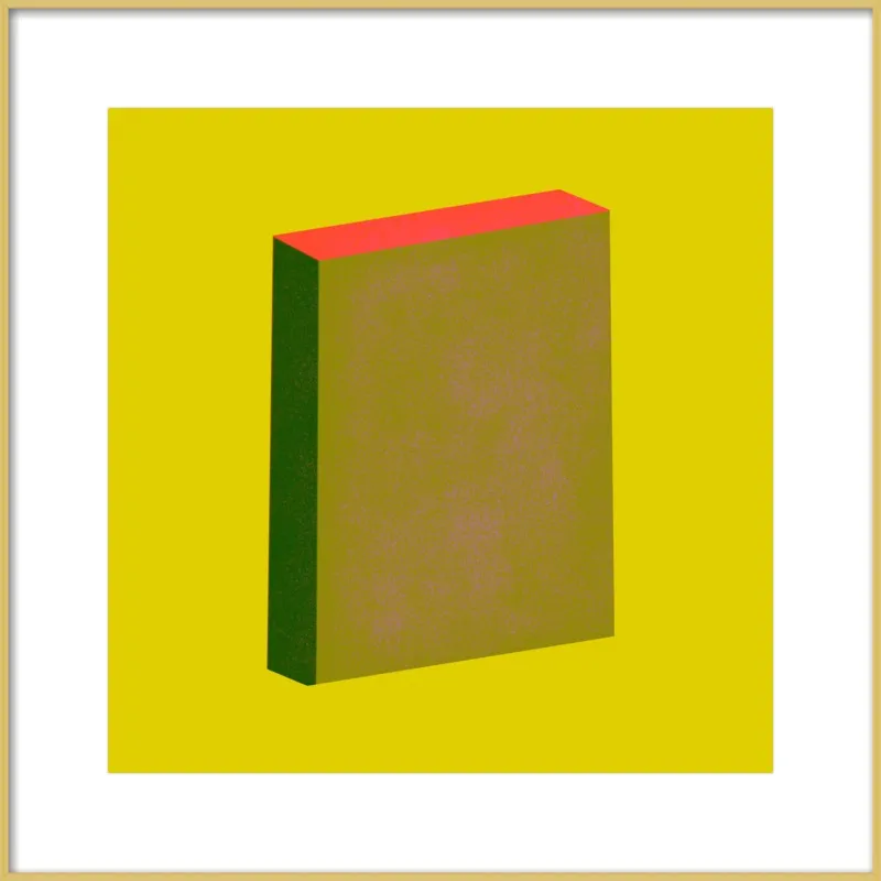 Color Books 4, Olive, Forest, Hot Red & Pear Green by Jessica Poundstone for Artfully Walls