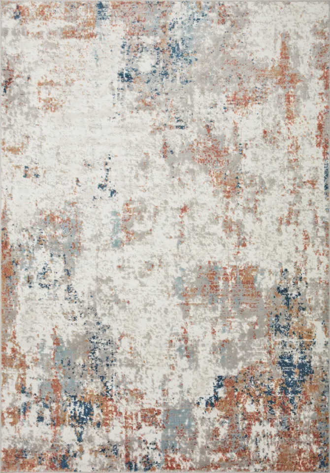 Loloi Bianca Ivory / Multi 2'-8" x 4'