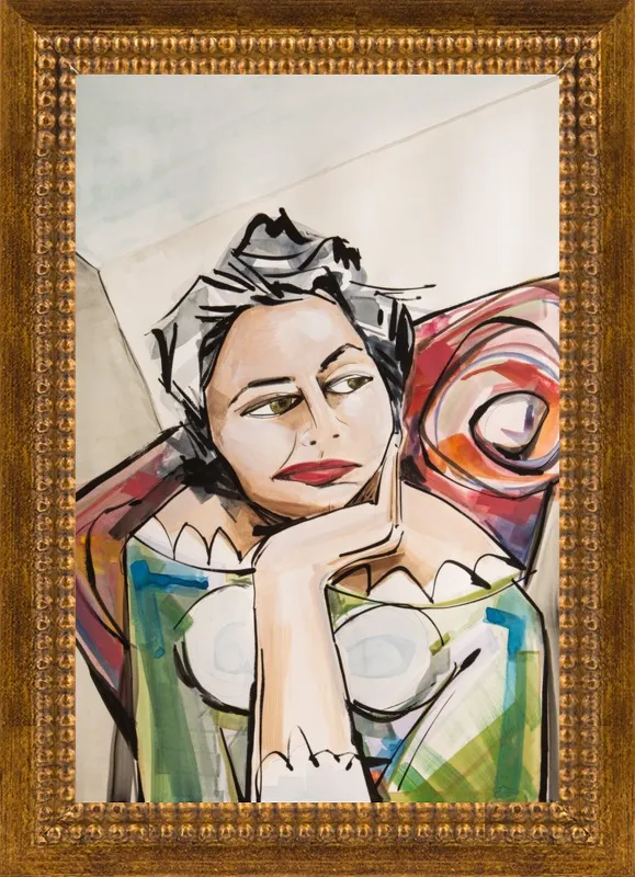 Ponder by Becky Aubry for Artfully Walls