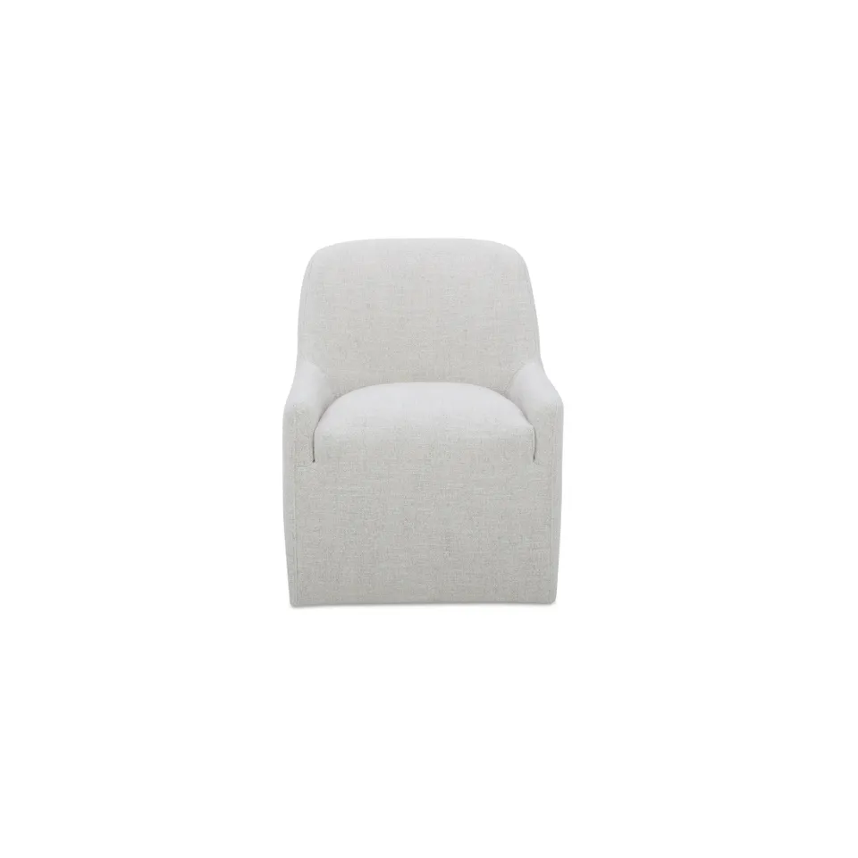 Maisie Rolling Dining Chair Flecked Oat